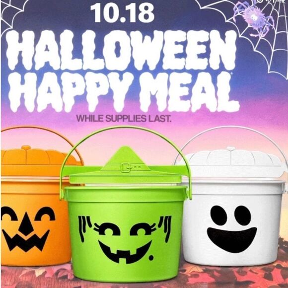 McDonald’s Happy Meal Boo Pail. - Picture 2 of 2